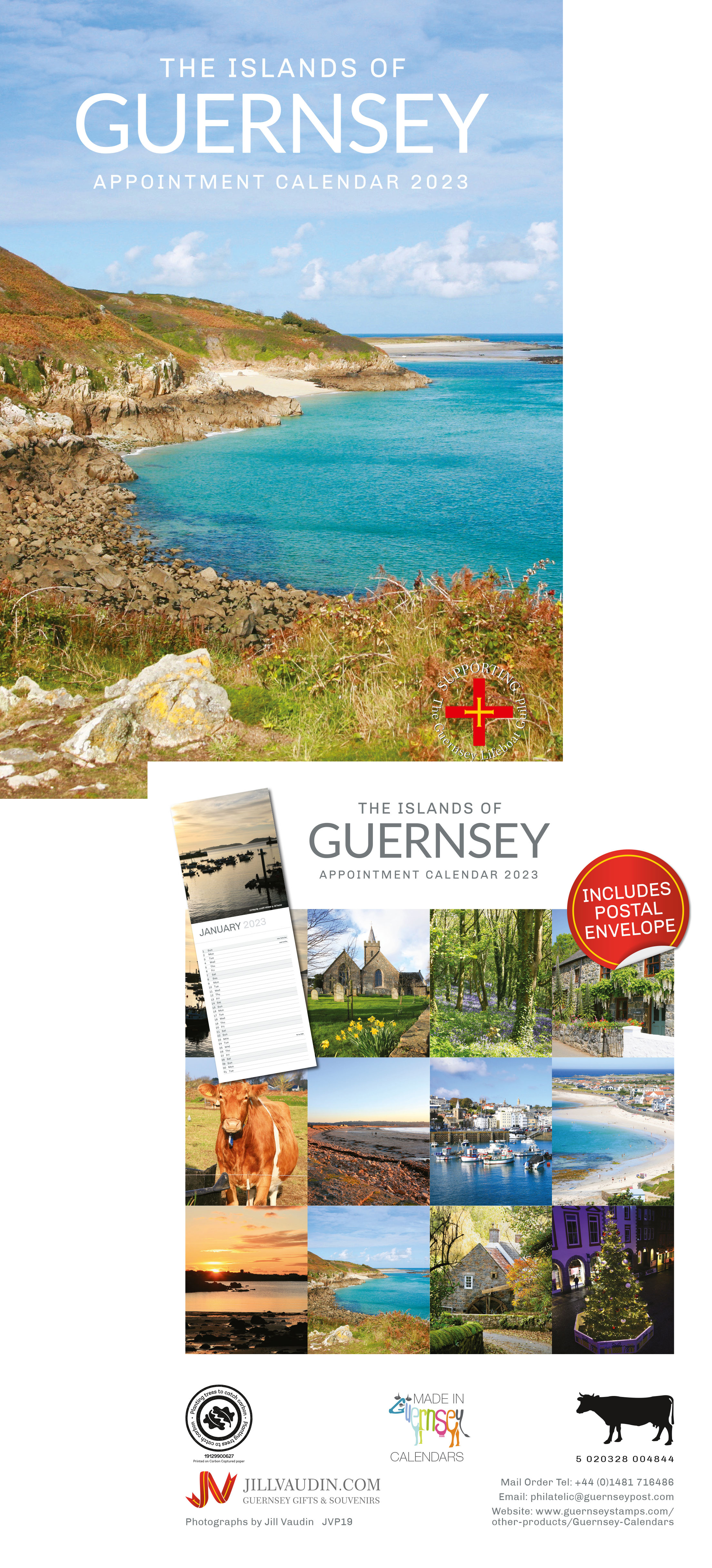 Guernsey A5 Appointment Calendar 2023